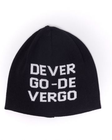 BLACK MEN'S KNITTED HAT 1D24FW8000HA1101