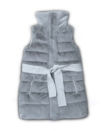 GREY WOMEN'S VEST 2D24FW7520SL1200
