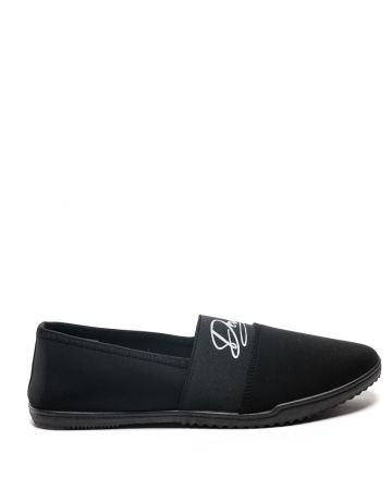 BLACK WOMEN'S SLIP-ON SHOES - MALIBU SIGNATURE DE25SS5509SI AH
