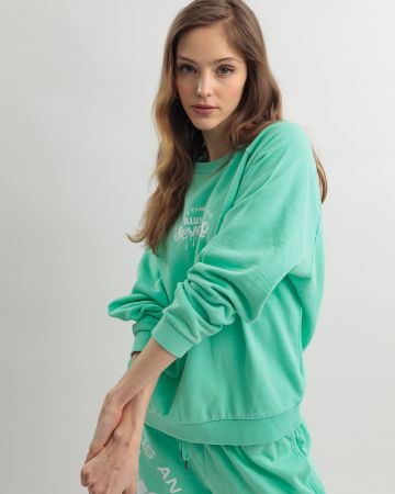 BLUE WOMEN'S SWEATSHIRT 2D25SS4590LS0724