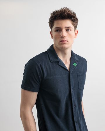 BLUE MEN'S SHIRT 1D25SS5003SS0705