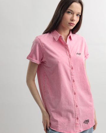 PINK WOMEN'S SHIRT 2D25SS5501SS0224