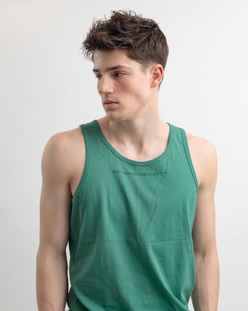 GREEN MEN'S SINGLET 1D25SS4016SL0105