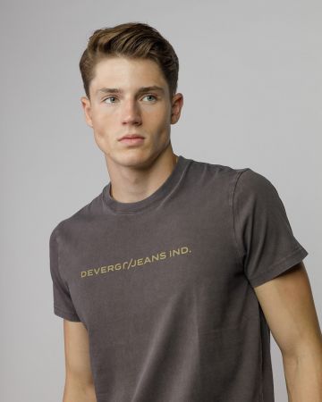 BROWN MEN'S SHORT SLEEVE T-SHIRT 1D25FW4034SS0124