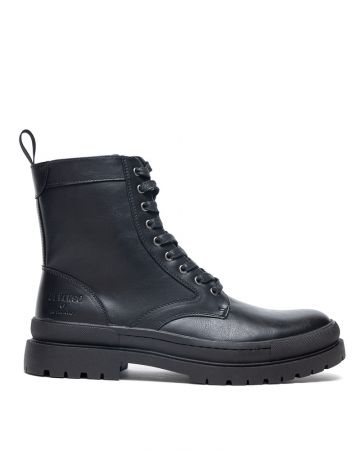 BLACK MEN'S BOOTS - BULL DE25FW6041PU BL
