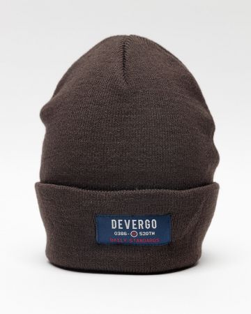 BROWN MEN'S KNITTED CAP 1D25FW8011HA1100