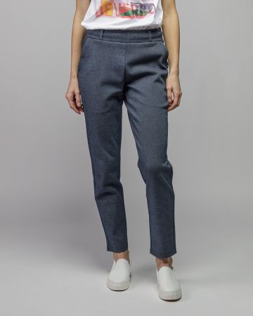 BLUE WOMEN'S TROUSERS 2D26SS1568LP0705
